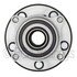 WE60974 by NTN - Wheel Bearing and Hub Assembly - Steel, Natural, with Wheel Studs