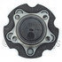 WE60956 by NTN - Wheel Bearing and Hub Assembly - Steel, Natural, with Wheel Studs