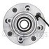 WE60989 by NTN - Wheel Bearing and Hub Assembly - Steel, Natural, with Wheel Studs