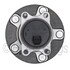 WE60977 by NTN - Wheel Bearing and Hub Assembly - Steel, Natural, with Wheel Studs