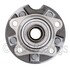 WE60979 by NTN - Wheel Bearing and Hub Assembly - Steel, Natural, with Wheel Studs