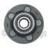 WE61003 by NTN - Wheel Bearing and Hub Assembly - Steel, Natural, with Wheel Studs