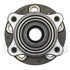 WE61074 by NTN - Wheel Bearing and Hub Assembly - Steel, Natural, without Wheel Studs