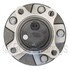 WE61082 by NTN - Wheel Bearing and Hub Assembly - Steel, Natural, with Wheel Studs