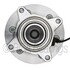 WE61089 by NTN - Wheel Bearing and Hub Assembly - Steel, Natural, with Wheel Studs