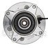 WE61077 by NTN - Wheel Bearing and Hub Assembly - Steel, Natural, with Wheel Studs