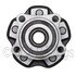 WE61110 by NTN - Wheel Bearing and Hub Assembly - Steel, Natural, with Wheel Studs