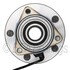 WE61135 by NTN - Wheel Bearing and Hub Assembly - Steel, Natural, with Wheel Studs