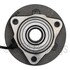 WE61137 by NTN - Wheel Bearing and Hub Assembly - Steel, Natural, with Wheel Studs