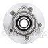 WE61138 by NTN - Wheel Bearing and Hub Assembly - Steel, Natural, with Wheel Studs