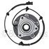 WE61159 by NTN - Wheel Bearing and Hub Assembly - Steel, Natural, with Wheel Studs