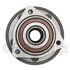 WE61169 by NTN - Wheel Bearing and Hub Assembly - Steel, Natural, with Wheel Studs