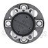 WE61171 by NTN - Wheel Bearing and Hub Assembly - Steel, Natural, with Wheel Studs