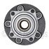 WE61174 by NTN - Wheel Bearing and Hub Assembly - Steel, Natural, with Wheel Studs