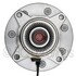 WE61178 by NTN - Wheel Bearing and Hub Assembly - Steel, Natural, with Wheel Studs
