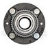 WE61269 by NTN - Wheel Bearing and Hub Assembly - Steel, Natural, with Wheel Studs