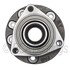 WE61282 by NTN - Wheel Bearing and Hub Assembly - Steel, Natural, without Wheel Studs