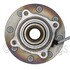 WE61313 by NTN - Wheel Bearing and Hub Assembly - Steel, Natural, with Wheel Studs