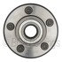 WE61340 by NTN - Wheel Bearing and Hub Assembly - Steel, Natural, with Wheel Studs