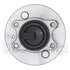 WE61342 by NTN - Wheel Bearing and Hub Assembly - Steel, Natural, with Wheel Studs