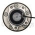 WE61375 by NTN - Wheel Bearing and Hub Assembly - Steel, Natural, with Wheel Studs