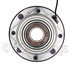 WE61403 by NTN - Wheel Bearing and Hub Assembly - Steel, Natural, with Wheel Studs