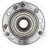 WE61390 by NTN - Wheel Bearing and Hub Assembly - Steel, Natural, with Wheel Studs