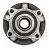 WE61414 by NTN - Wheel Bearing and Hub Assembly - Steel, Natural, with Wheel Studs