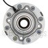 WE61417 by NTN - Wheel Bearing and Hub Assembly - Steel, Natural, with Wheel Studs