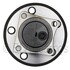WE61435 by NTN - Wheel Bearing and Hub Assembly - Steel, Natural, with Wheel Studs