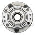 WE61464 by NTN - Wheel Bearing and Hub Assembly - Steel, Natural, with Wheel Studs