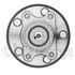 WE61470 by NTN - Wheel Bearing and Hub Assembly - Steel, Natural, with Wheel Studs