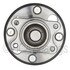 WE61471 by NTN - Wheel Bearing and Hub Assembly - Steel, Natural, with Wheel Studs