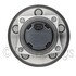 WE61484 by NTN - Wheel Bearing and Hub Assembly - Steel, Natural, with Wheel Studs