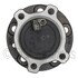 WE61491 by NTN - Wheel Bearing and Hub Assembly - Steel, Natural, without Wheel Studs