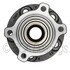 WE61492 by NTN - Wheel Bearing and Hub Assembly - Steel, Natural, without Wheel Studs