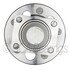 WE61501 by NTN - Wheel Bearing and Hub Assembly - Steel, Natural, with Wheel Studs