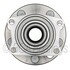 WE61490 by NTN - Wheel Bearing and Hub Assembly - Steel, Natural, with Wheel Studs