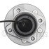 WE61527 by NTN - Wheel Bearing and Hub Assembly - Steel, Natural, with Wheel Studs