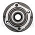 WE61529 by NTN - Wheel Bearing and Hub Assembly - Steel, Natural, without Wheel Studs