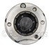 WE61530 by NTN - Wheel Bearing and Hub Assembly - Steel, Natural, with Wheel Studs