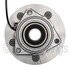 WE61543 by NTN - Wheel Bearing and Hub Assembly - Steel, Natural, with Wheel Studs