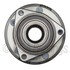 WE61548 by NTN - Wheel Bearing and Hub Assembly - Steel, Natural, with Wheel Studs