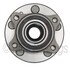 WE61532 by NTN - Wheel Bearing and Hub Assembly - Steel, Natural, with Wheel Studs