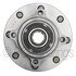 WE61556 by NTN - Wheel Bearing and Hub Assembly - Steel, Natural, with Wheel Studs