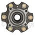 WE61568 by NTN - Wheel Bearing and Hub Assembly - Steel, Natural, with Wheel Studs