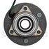 WE61573 by NTN - Wheel Bearing and Hub Assembly - Steel, Natural, with Wheel Studs