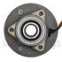 WE61574 by NTN - Wheel Bearing and Hub Assembly - Steel, Natural, with Wheel Studs