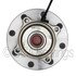 WE61564 by NTN - Wheel Bearing and Hub Assembly - Steel, Natural, with Wheel Studs