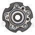 WE61617 by NTN - Wheel Bearing and Hub Assembly - Steel, Natural, with Wheel Studs